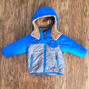 Patagonia 12-18month child's reversable winter coat